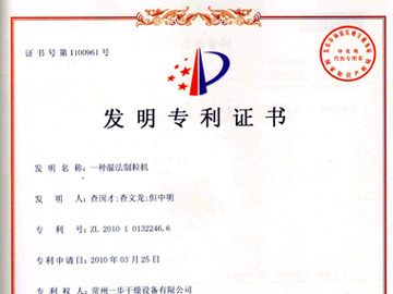 湿法混合制粒机发明专利