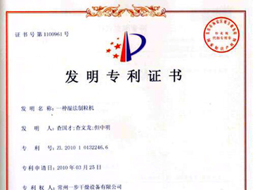 湿法制粒专利证书
